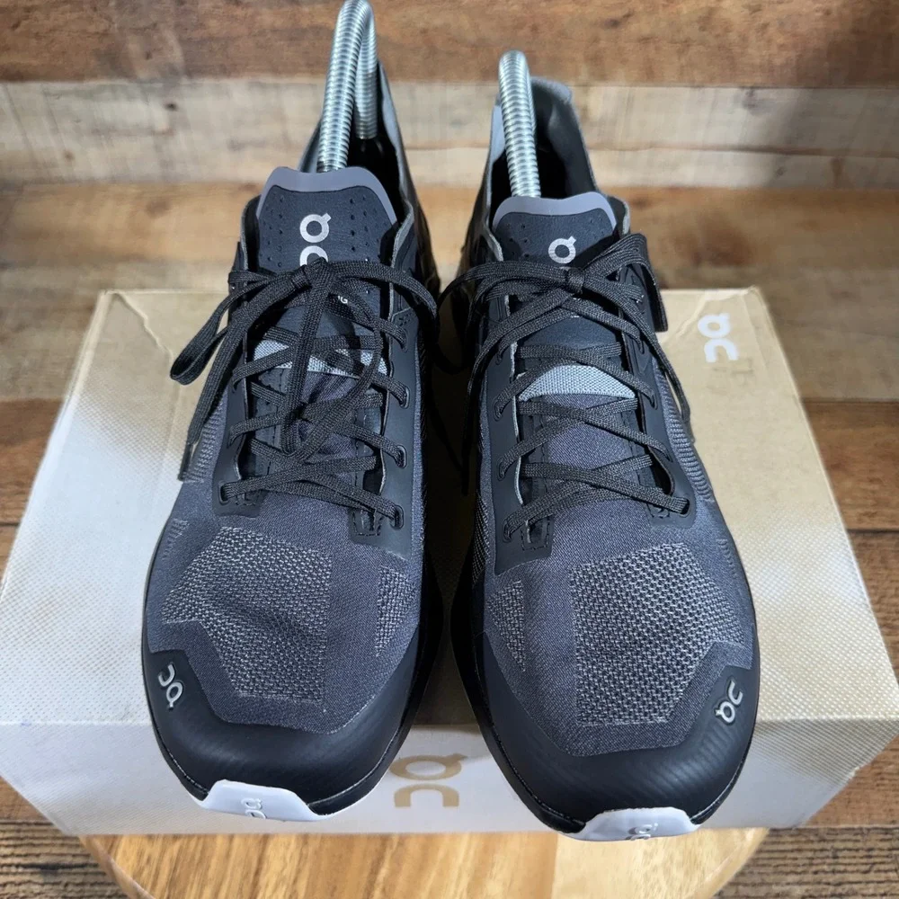On‎ Running Shoes Womens 8.5 Black Sneakers Cloudventure Peak 3 Trail Hiking
